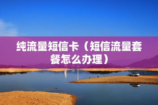 纯流量短信卡（短信流量套餐怎么办理）