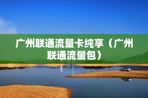 广州联通流量卡纯享（广州联通流量包）