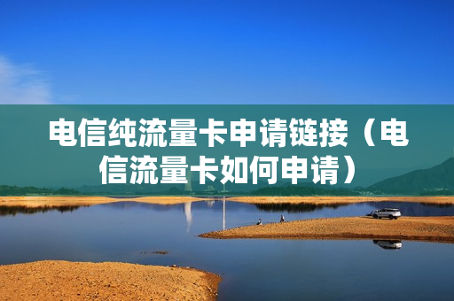 电信纯流量卡申请链接（电信流量卡如何申请）