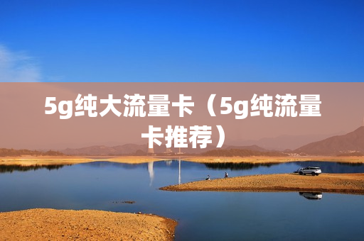 5g纯大流量卡（5g纯流量卡推荐）