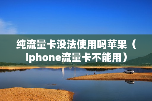 纯流量卡没法使用吗苹果（iphone流量卡不能用）