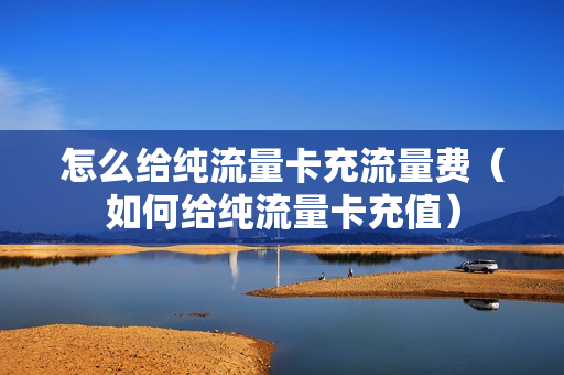 怎么给纯流量卡充流量费（如何给纯流量卡充值）