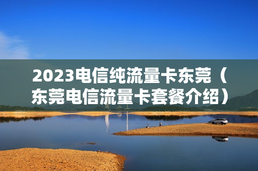 2023电信纯流量卡东莞（东莞电信流量卡套餐介绍）