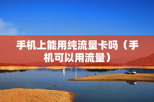 手机上能用纯流量卡吗（手机可以用流量）