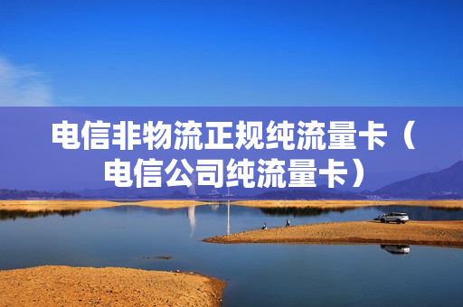 电信非物流正规纯流量卡（电信公司纯流量卡）