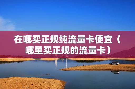 在哪买正规纯流量卡便宜（哪里买正规的流量卡）