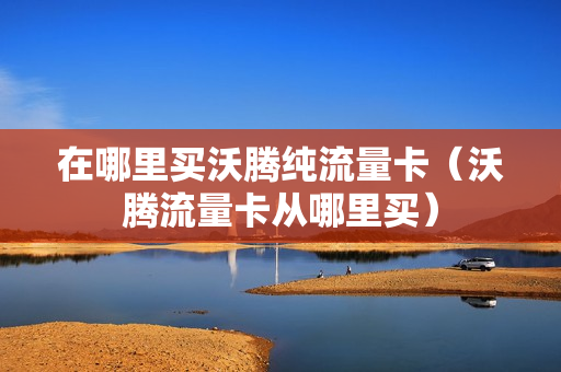 在哪里买沃腾纯流量卡（沃腾流量卡从哪里买）