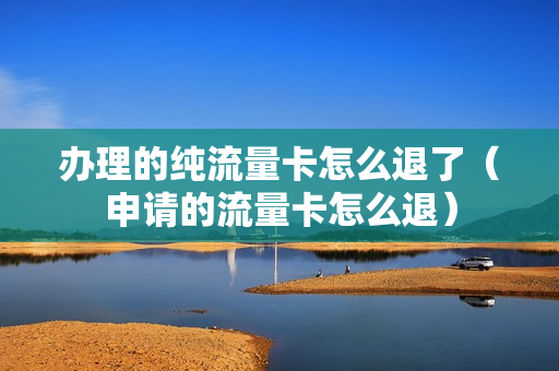 办理的纯流量卡怎么退了（申请的流量卡怎么退）