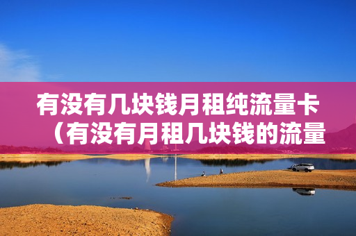 有没有几块钱月租纯流量卡（有没有月租几块钱的流量卡）