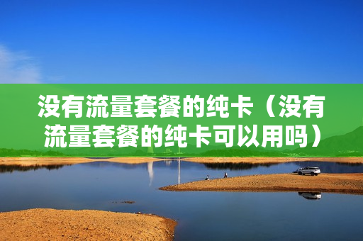 没有流量套餐的纯卡（没有流量套餐的纯卡可以用吗）
