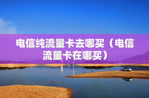 电信纯流量卡去哪买（电信流量卡在哪买）