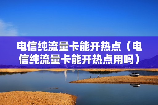 电信纯流量卡能开热点（电信纯流量卡能开热点用吗）