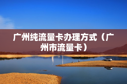 广州纯流量卡办理方式（广州市流量卡）