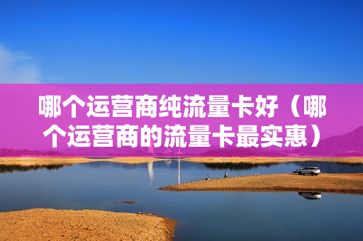 哪个运营商纯流量卡好（哪个运营商的流量卡最实惠）