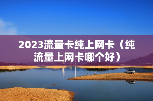 2023流量卡纯上网卡（纯流量上网卡哪个好）