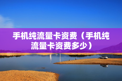 手机纯流量卡资费（手机纯流量卡资费多少）