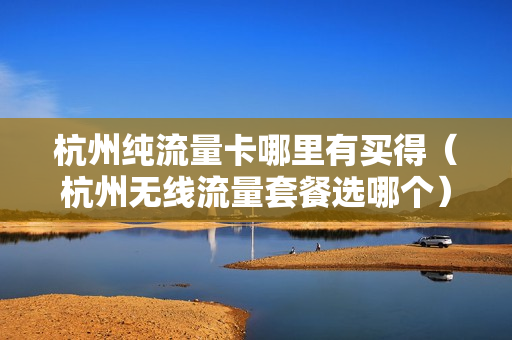 杭州纯流量卡哪里有买得（杭州无线流量套餐选哪个）