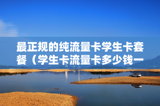 最正规的纯流量卡学生卡套餐（学生卡流量卡多少钱一个月）