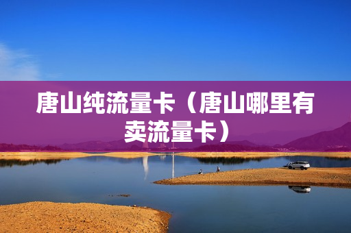 唐山纯流量卡（唐山哪里有卖流量卡）