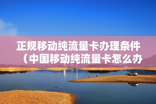 正规移动纯流量卡办理条件（中国移动纯流量卡怎么办理）