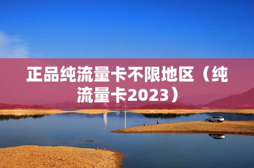 正品纯流量卡不限地区（纯流量卡2023）