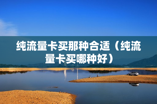 纯流量卡买那种合适（纯流量卡买哪种好）