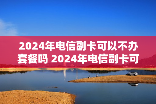 2024年电信副卡可以不办套餐吗 2024年电信副卡可以不办套餐吗怎么办