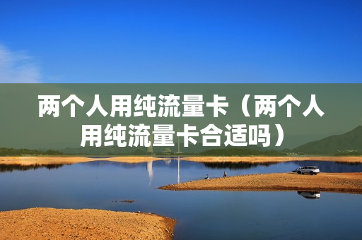两个人用纯流量卡（两个人用纯流量卡合适吗）