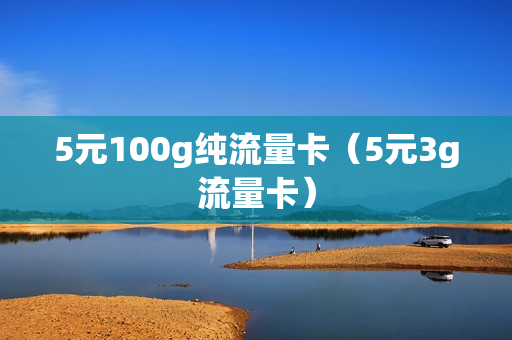 5元100g纯流量卡（5元3g流量卡）