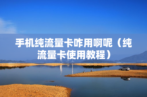 手机纯流量卡咋用啊呢（纯流量卡使用教程）
