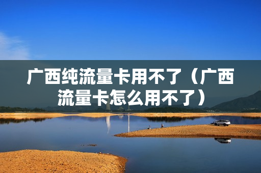 广西纯流量卡用不了（广西流量卡怎么用不了）