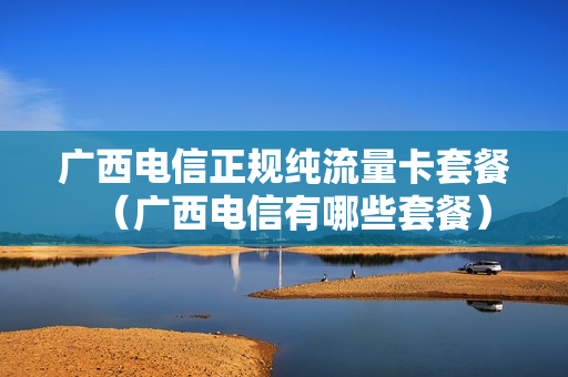 广西电信正规纯流量卡套餐（广西电信有哪些套餐）