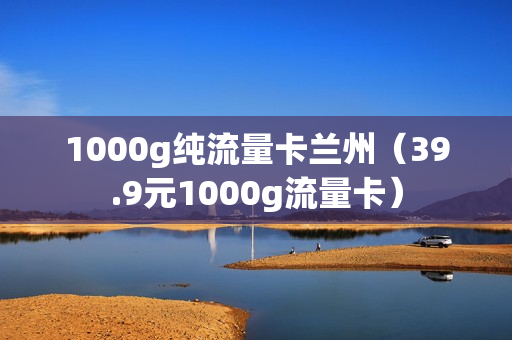 1000g纯流量卡兰州（39.9元1000g流量卡）