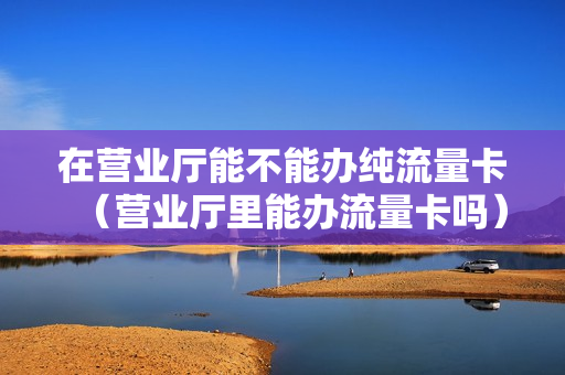 在营业厅能不能办纯流量卡（营业厅里能办流量卡吗）