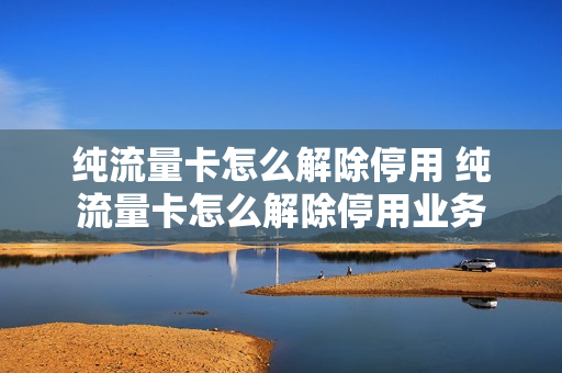 纯流量卡怎么解除停用 纯流量卡怎么解除停用业务