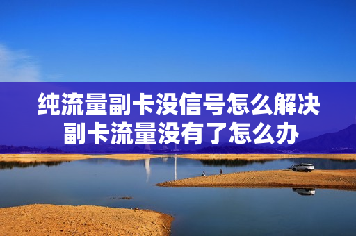 纯流量副卡没信号怎么解决 副卡流量没有了怎么办