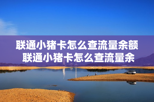 联通小猪卡怎么查流量余额 联通小猪卡怎么查流量余额查询