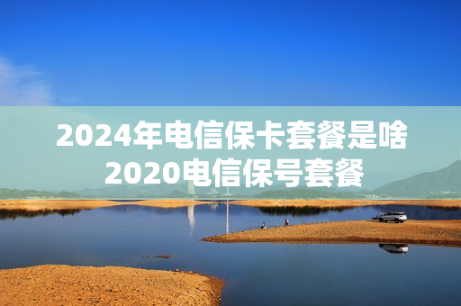 2024年电信保卡套餐是啥 2020电信保号套餐
