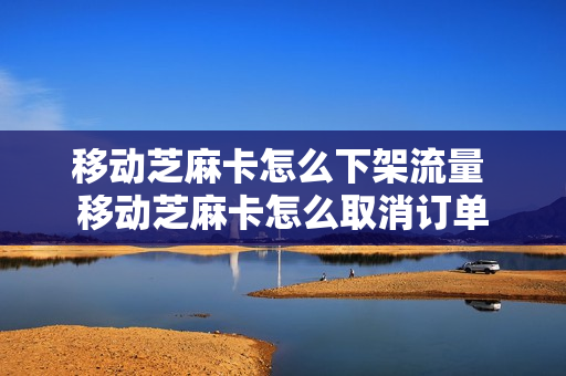移动芝麻卡怎么下架流量 移动芝麻卡怎么取消订单
