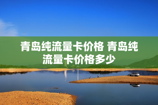 青岛纯流量卡价格 青岛纯流量卡价格多少