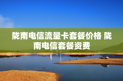 陇南电信流量卡套餐价格 陇南电信套餐资费