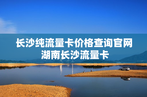长沙纯流量卡价格查询官网 湖南长沙流量卡