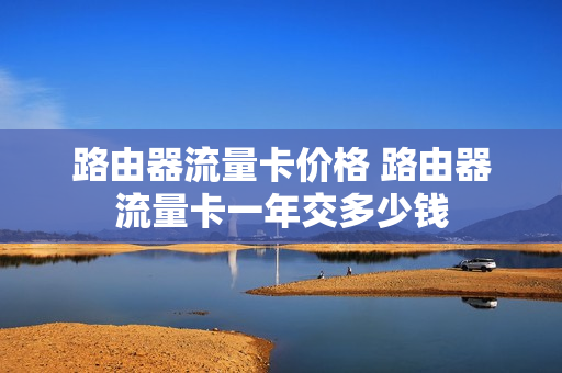 路由器流量卡价格 路由器流量卡一年交多少钱