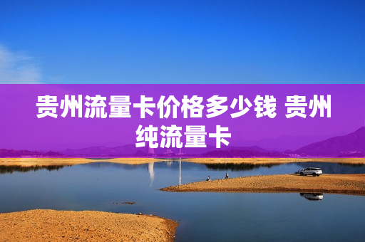 贵州流量卡价格多少钱 贵州纯流量卡