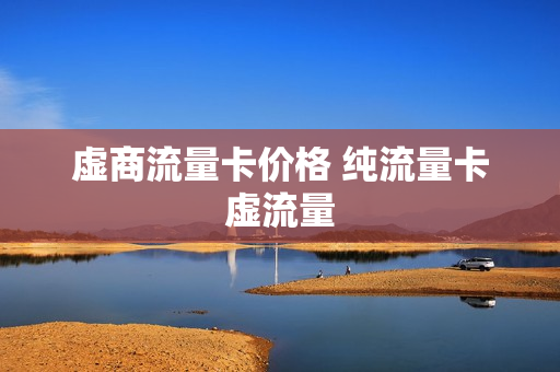 虚商流量卡价格 纯流量卡虚流量