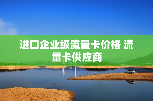 进口企业级流量卡价格 流量卡供应商