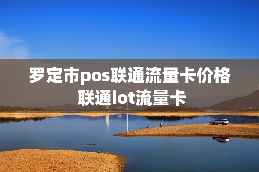 罗定市pos联通流量卡价格 联通iot流量卡