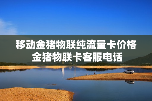 移动金猪物联纯流量卡价格 金猪物联卡客服电话