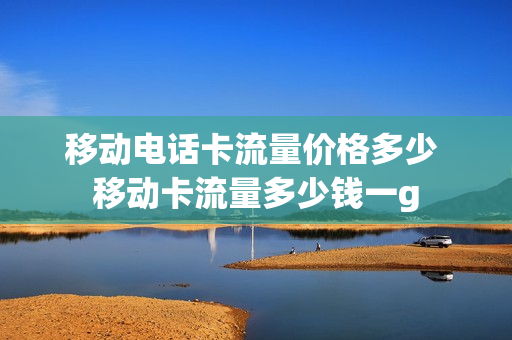 移动电话卡流量价格多少 移动卡流量多少钱一g