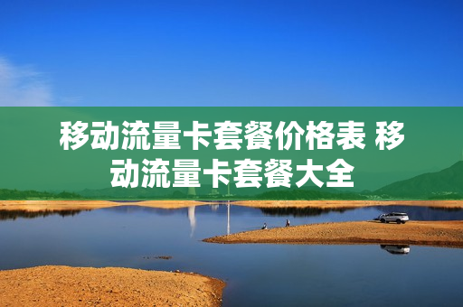 移动流量卡套餐价格表 移动流量卡套餐大全
